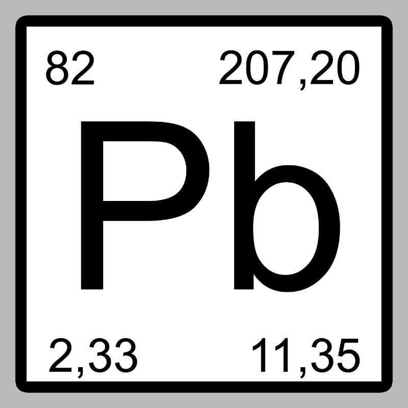 Symbole Pb Signe de Période