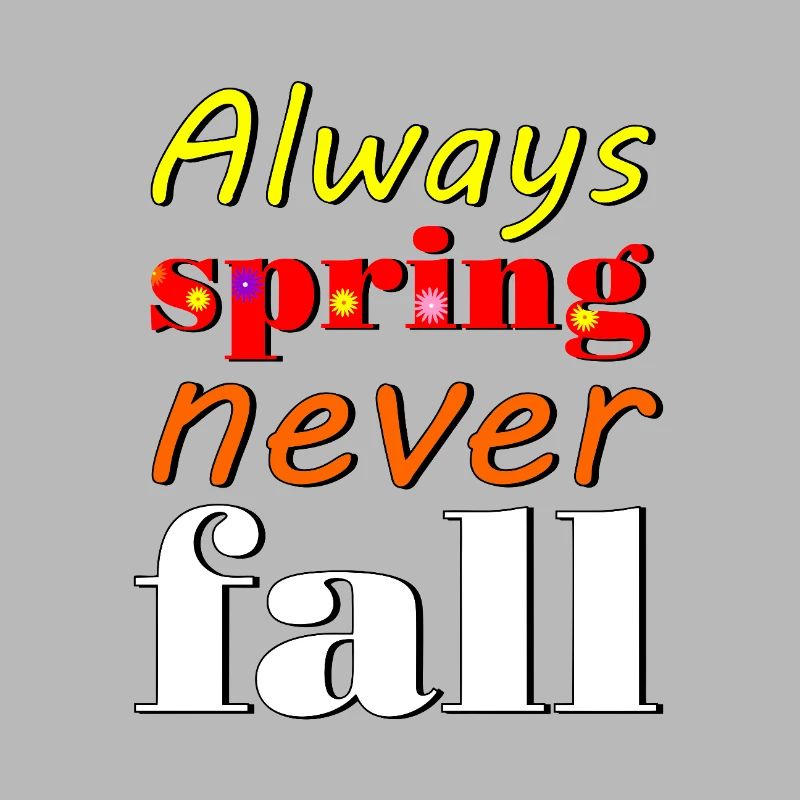 never