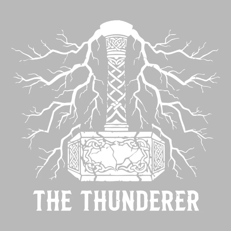 The Thunderer Thor's Hammer Mjölnir Lightning