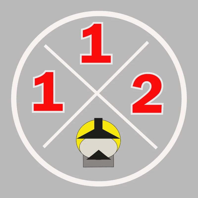 112- Logo du district - Pompiers