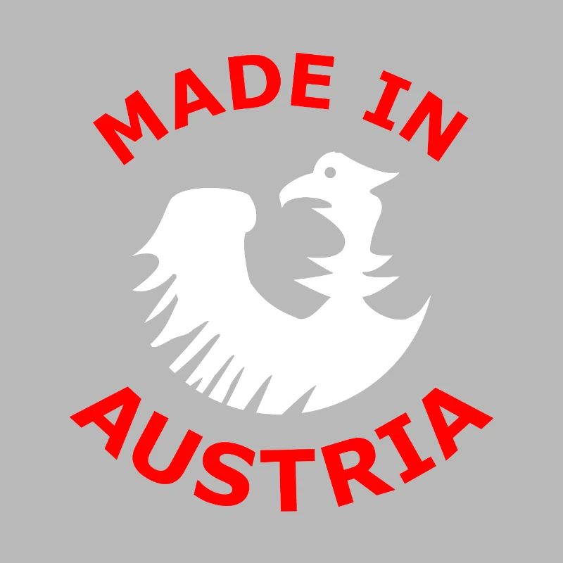 Made in Austria Eagle Logo Silhouette