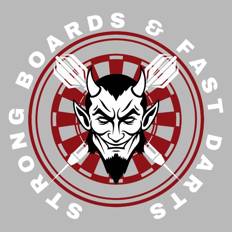 DARTS, DARTBOARD AND DEVIL 