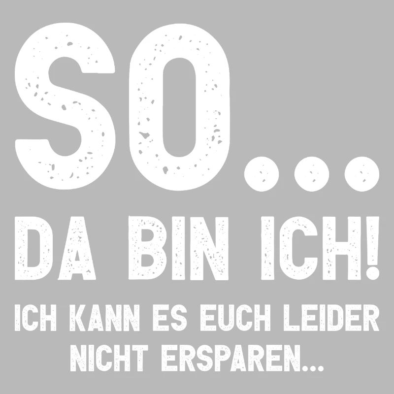 Da bin ich! Ich kann es Euch leider nicht ersparen