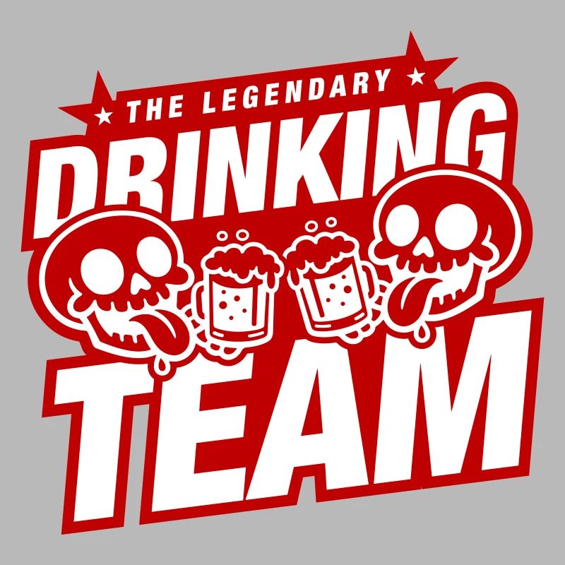 Drinking Team Skeleton Beer