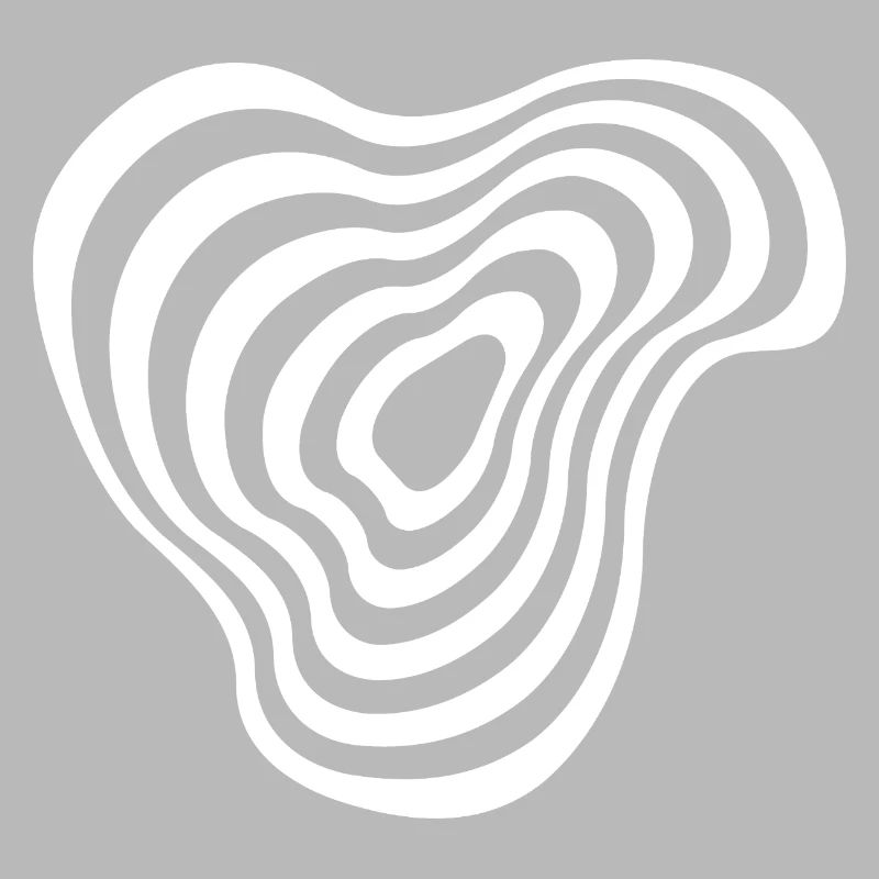 Ondulation des lignes concentriques