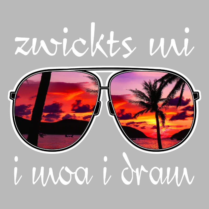 zwickts mi i moa i dram, sentiment de vacances, dialecte