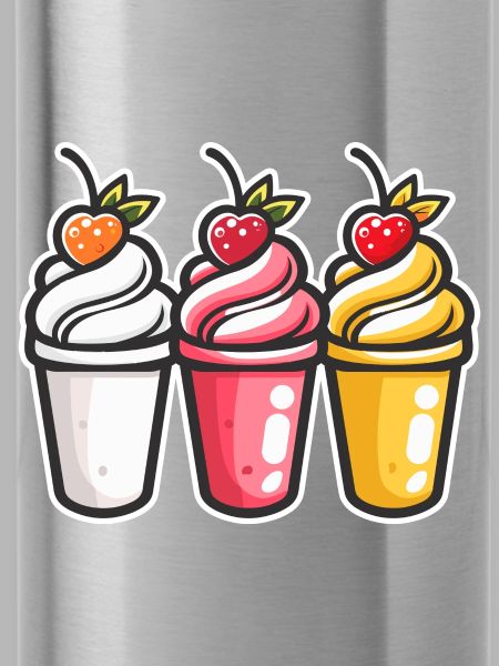 Eiscreme Becher