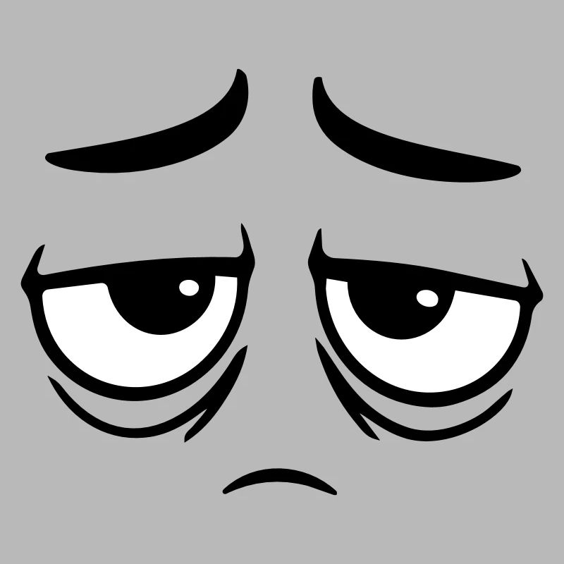 Grumpy sad disappointed face funny