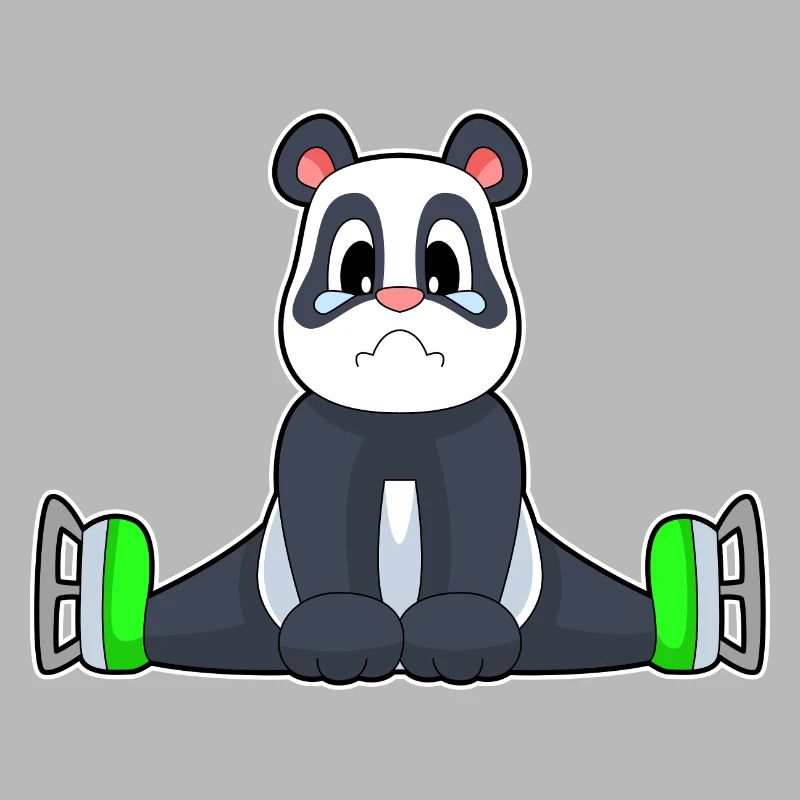 Patins à glace Panda