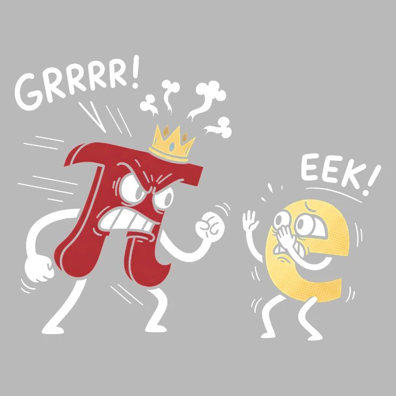 Mathematics Constants Pi Threatened e Comic