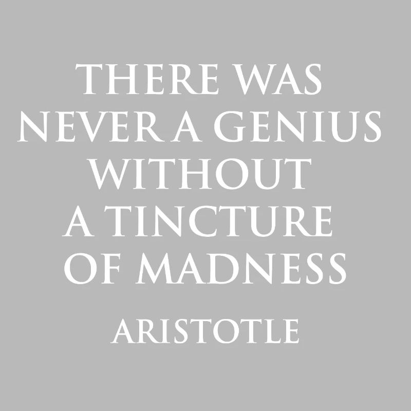 Citation d’Aristote Typographie Design