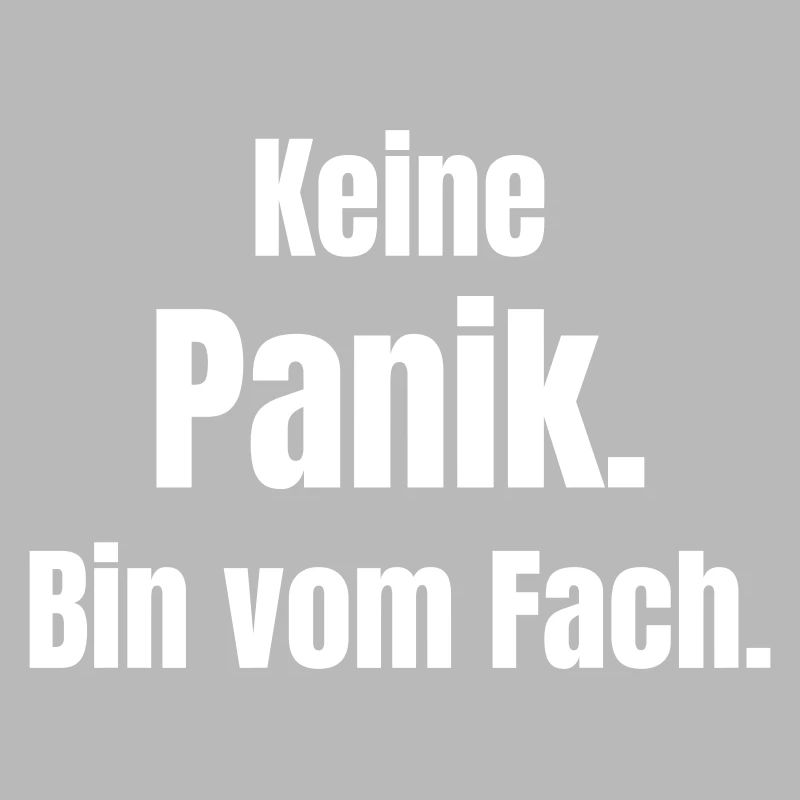 Don't panic – I'm a specialist