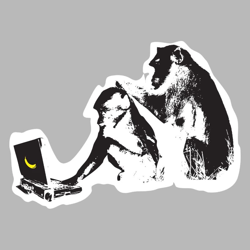 Street Art Tech Monkey