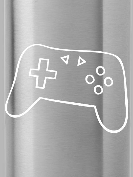 Retro-Controller Silhouette