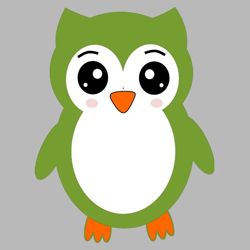Eule grüne Eule