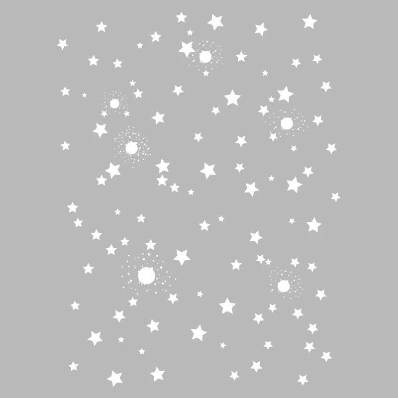 Étoiles spatiales du ciel étoilé