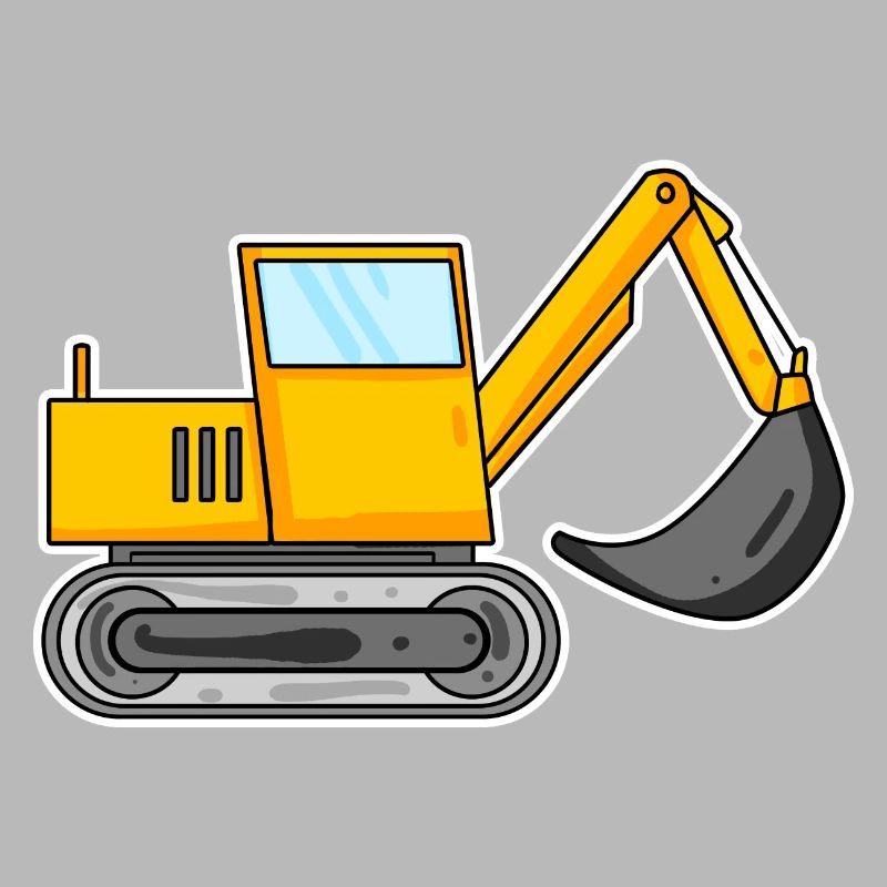 Excavator Construction Site Excavator Driver