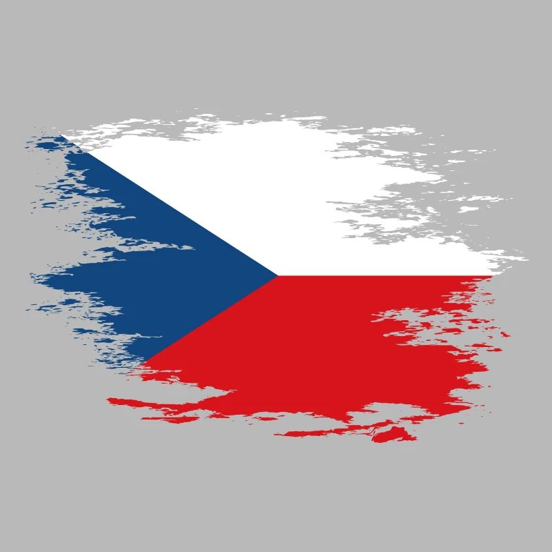 Drapeau de la République tchèque utilisé design