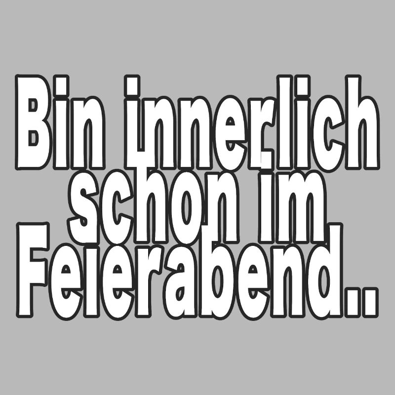 Innerlich schon nach Feierabend
