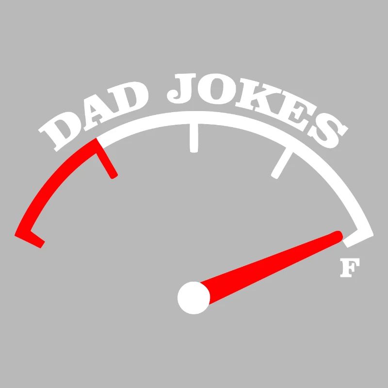 Conception du Tee Meter Dad Jokes