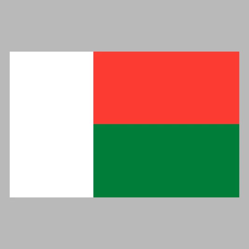 Madagaskar Flagge