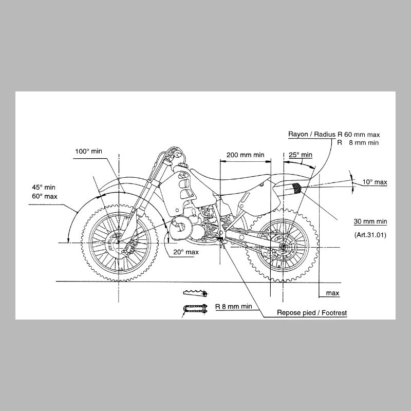 Motorrad Blueprint: Custom Chopper