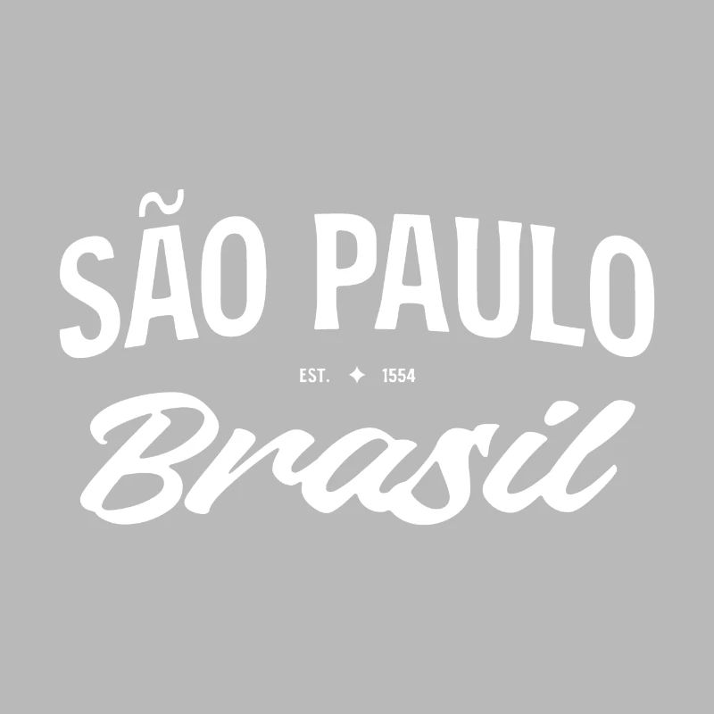 Script rétro de São Paulo Brasil