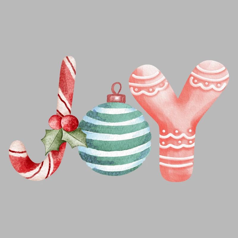 Joy Christmas Scripture Ornament