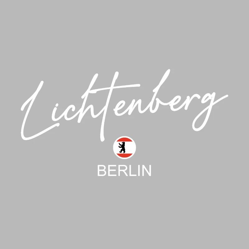 Lichtenberg - Berlin Flag - Berlin Bear