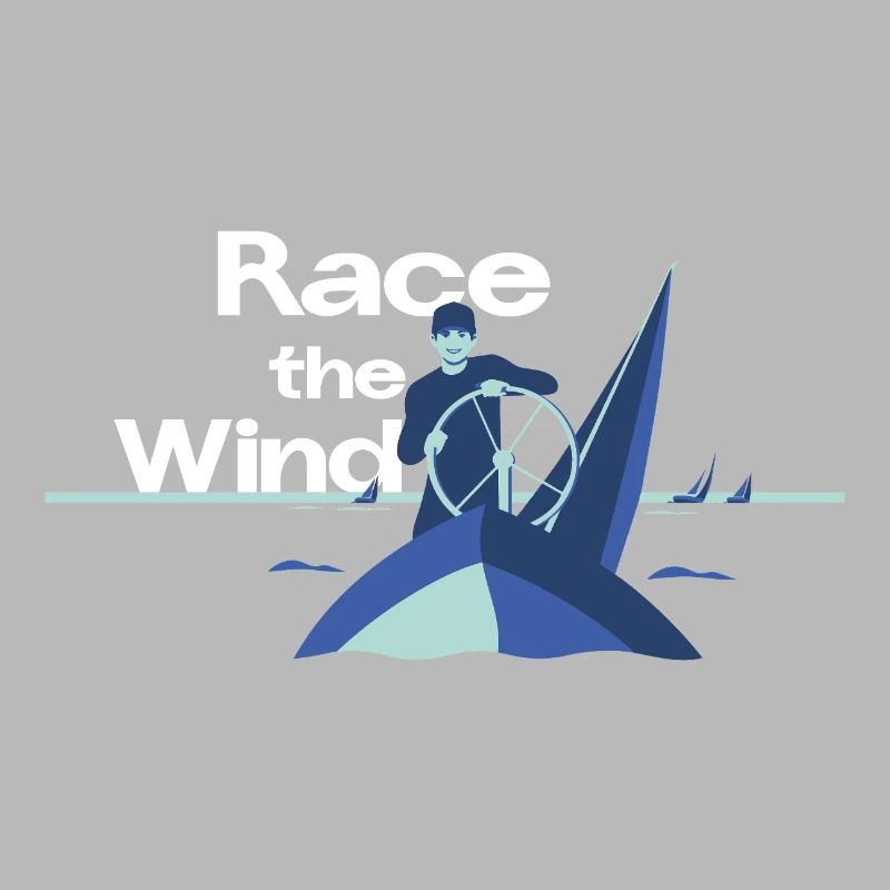 Course the Wind – Mention de l’équipe de régate