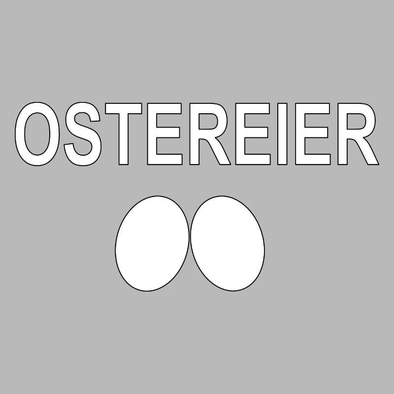 Ostereier -Design 2 Eier Geschenk