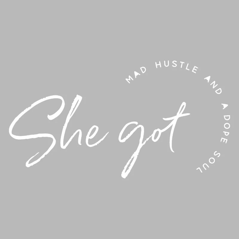 Sie hat Hustle