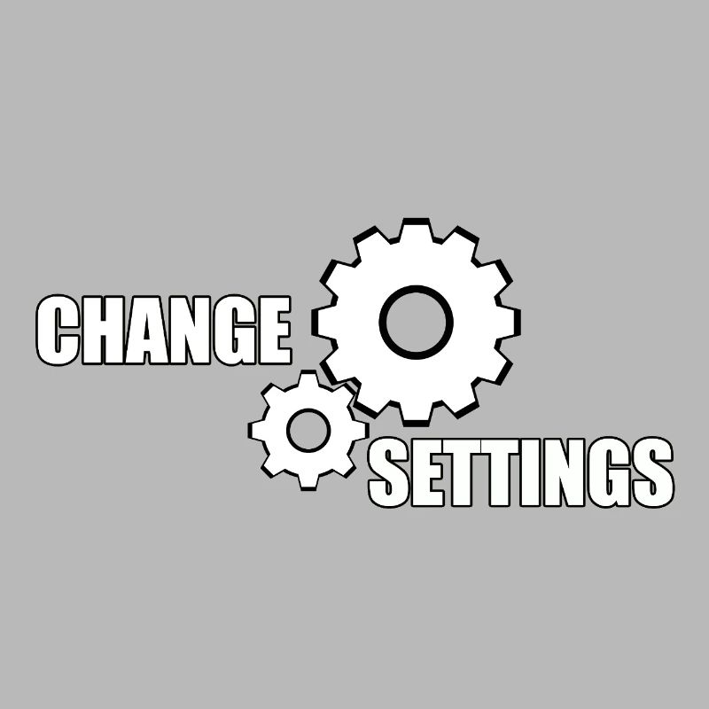 CHANGE SETTINGS