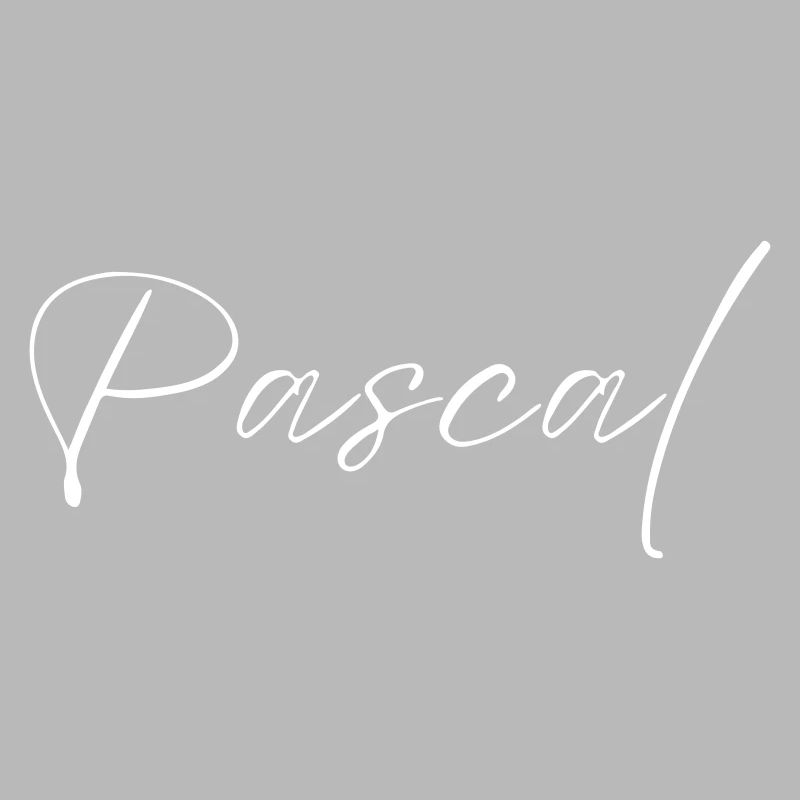 Pascal Name T-Shirt Gift for Men