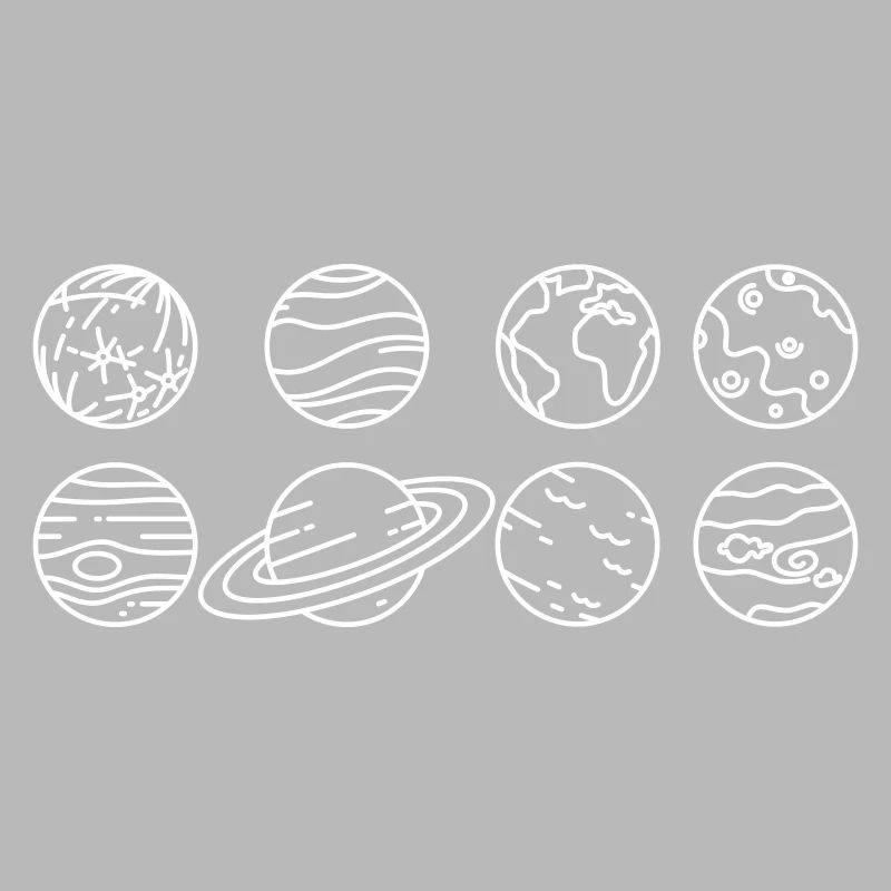 Planètes du système solaire – Espace du système solaire