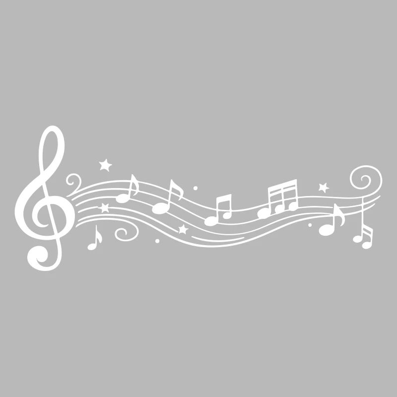 Notes musicales Clés de mélodie
