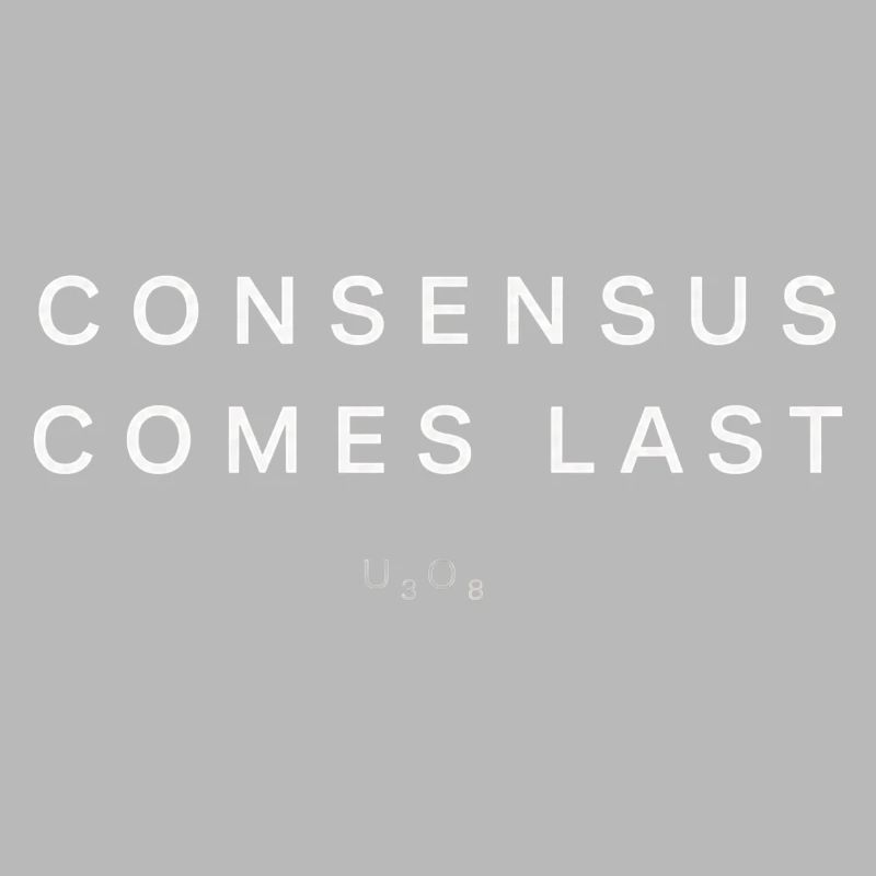 Uranium Investor Consensus Comes Last Shirt