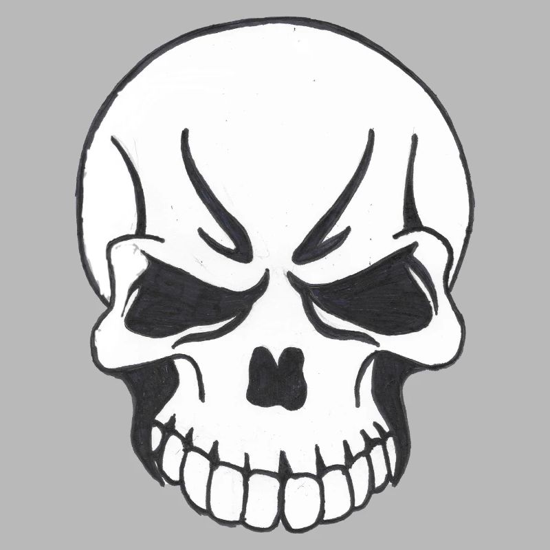 SKULL COMIC STYLE