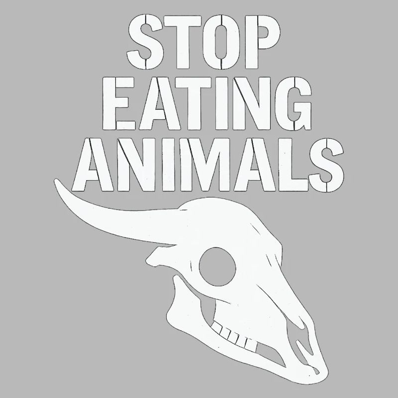 Arrête de manger le crâne d’animal