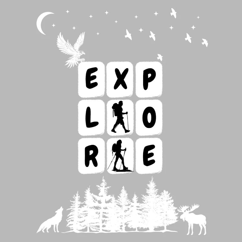 Explore Camping Graphic