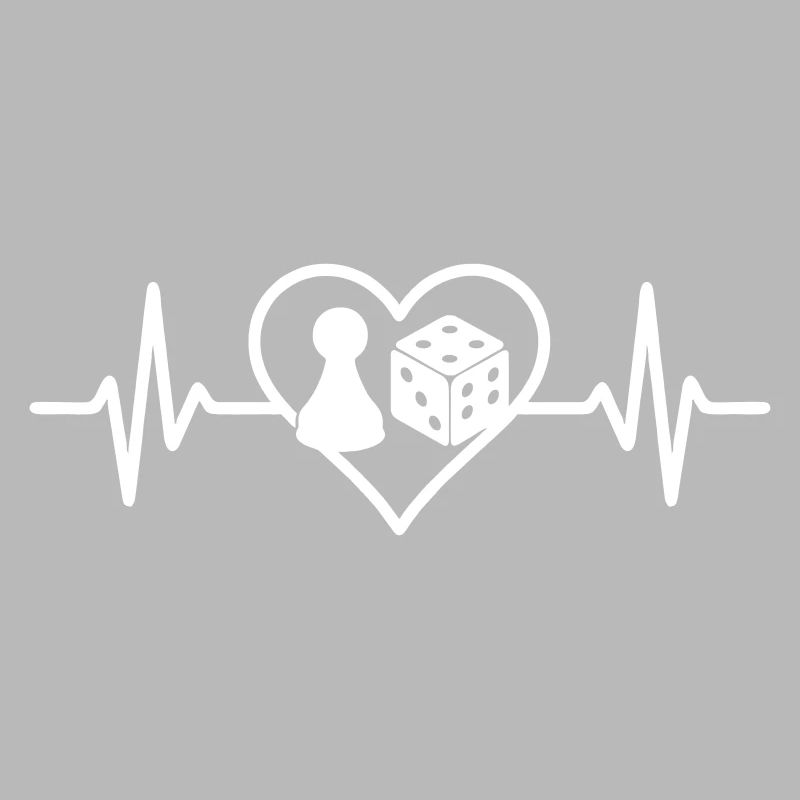 Elegant Hearts and Queens Game Pattern