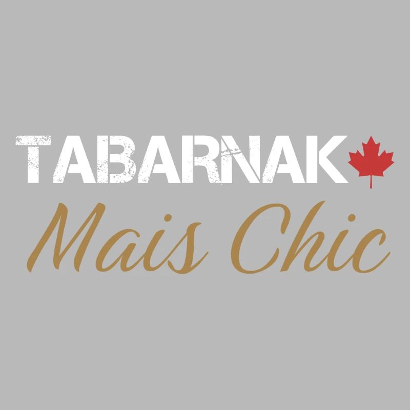 Tabarnak Chic Elegant Nature Pattern