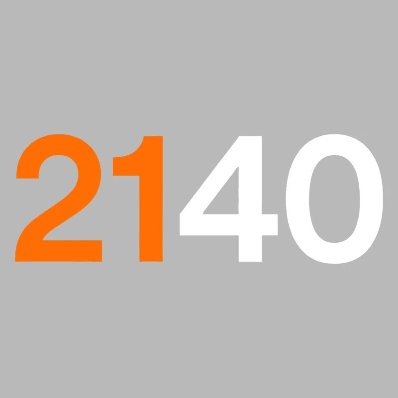 Bitcoin 2140 Fixed Supply Typography