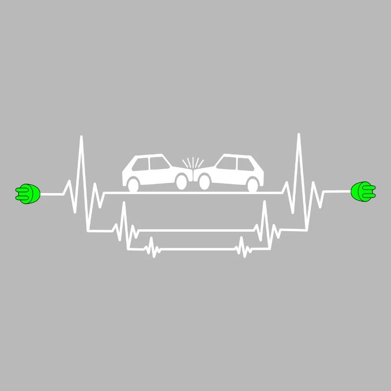 Gefährlicher E-Auto Unfall