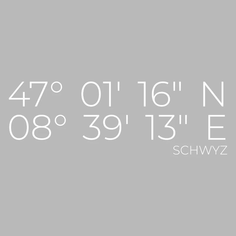 coordinates Schwyz