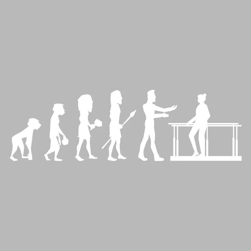 Evolution Masseur Physiotherapeut Humor Physio