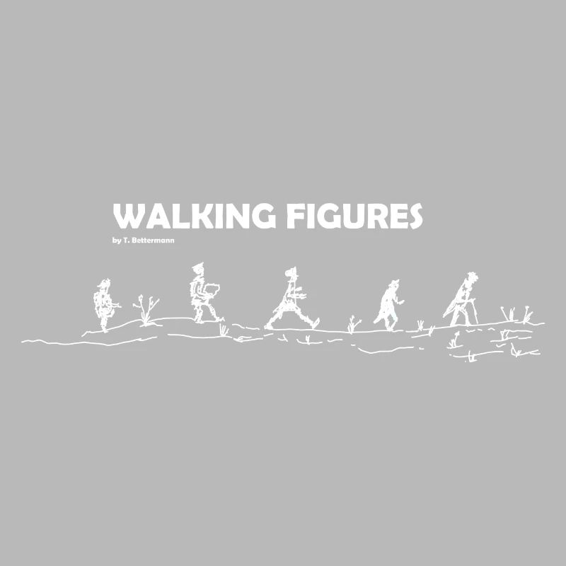 Figures de marche blanc