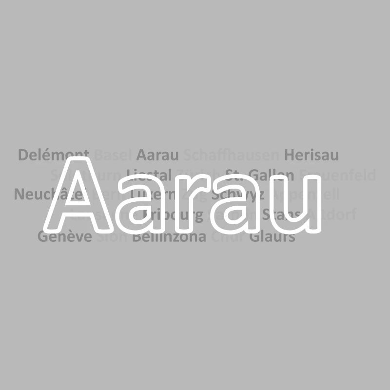 Schweizer Städte Aarau