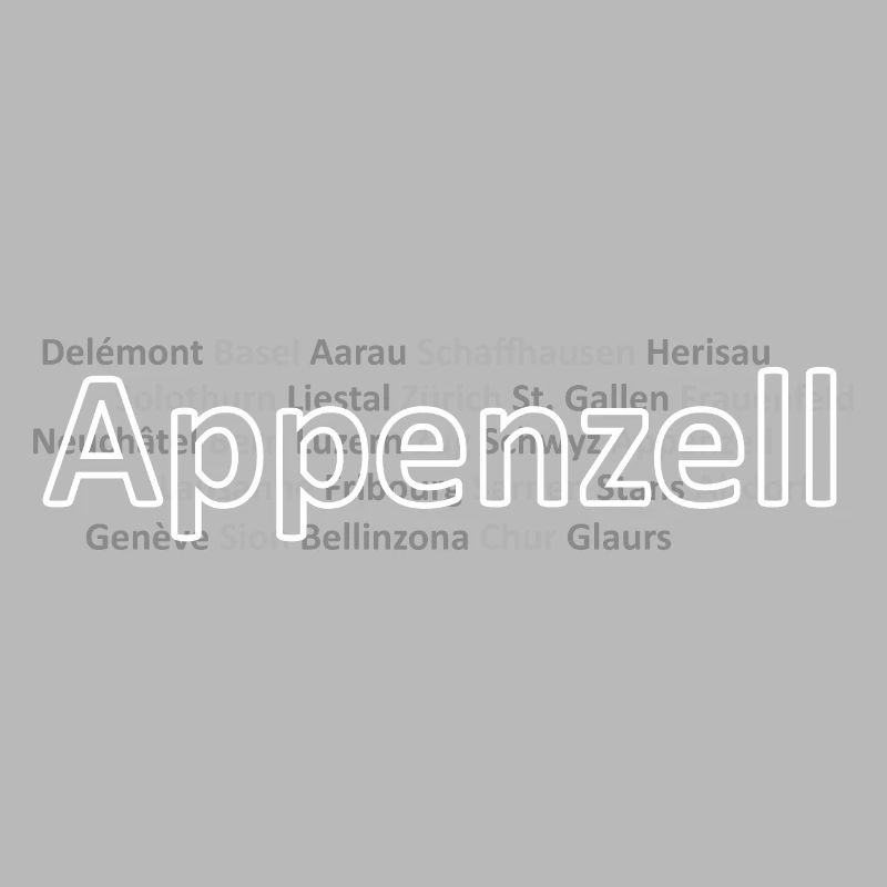 Schweizer Städte Appenzell