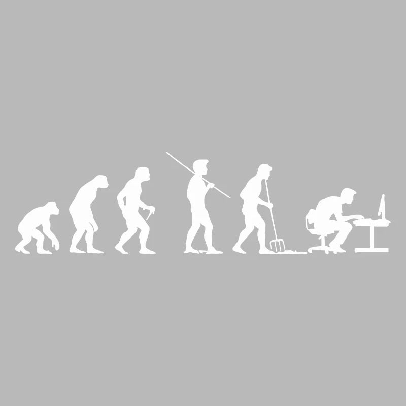 Evolution Programmierer Computerfreak